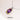 Amethyst Gold Hammered Pendant Necklace - TRPOPO