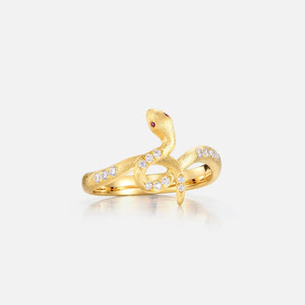 Crystal Shine Serpent Ring - TRPOPO