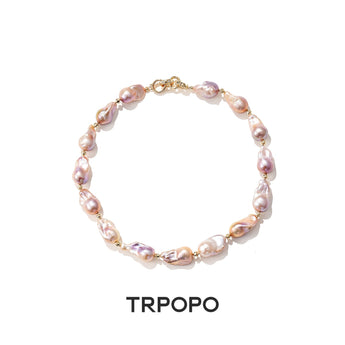 Dreamy Lavender - Pink Baroque Pearl Set - TRPOPO