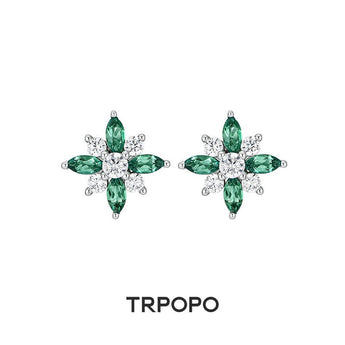 Emerald Blossom Parure - TRPOPO