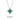 Four - Leaf Clover & Diamond Pendant Necklace - TRPOPO