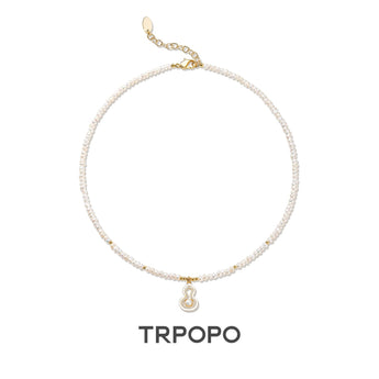 Gourd Pearl Fortune Necklace - TRPOPO