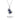 Gourd - Shaped Sapphire & Diamond Pendant Necklace - TRPOPO