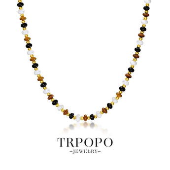 Maillard - Style Beaded Necklace - TRPOPO