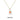Orange - Red Gem Sunburst Pearl Stud Necklace - TRPOPO