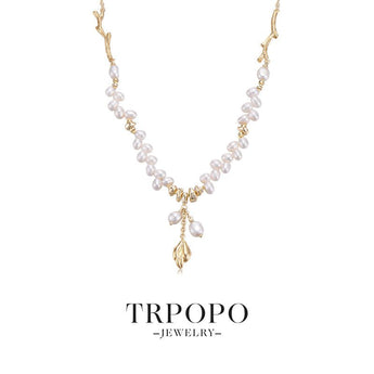 Trembling Leaf Necklace - TRPOPO