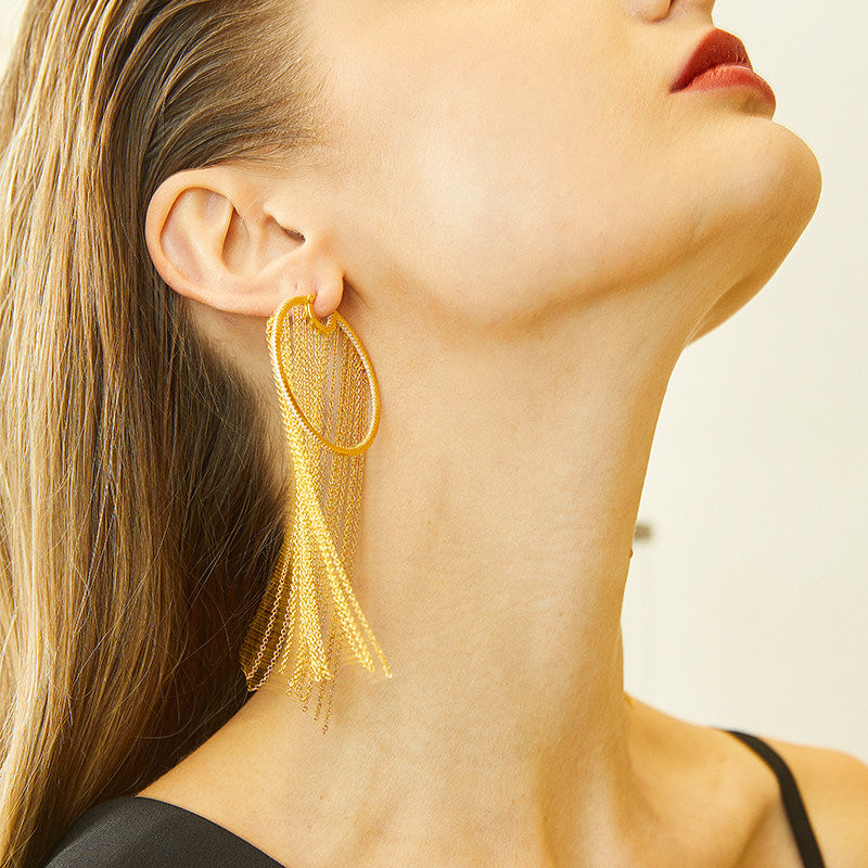 TRPOPO MS "A Curtain of Dreams" Tassel Earrings