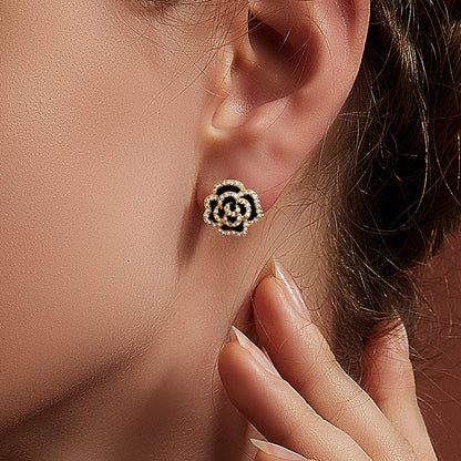 TRPOPO MS Blooming Rose Earrings