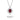 Sterling Silver Ruby Pendant Necklace