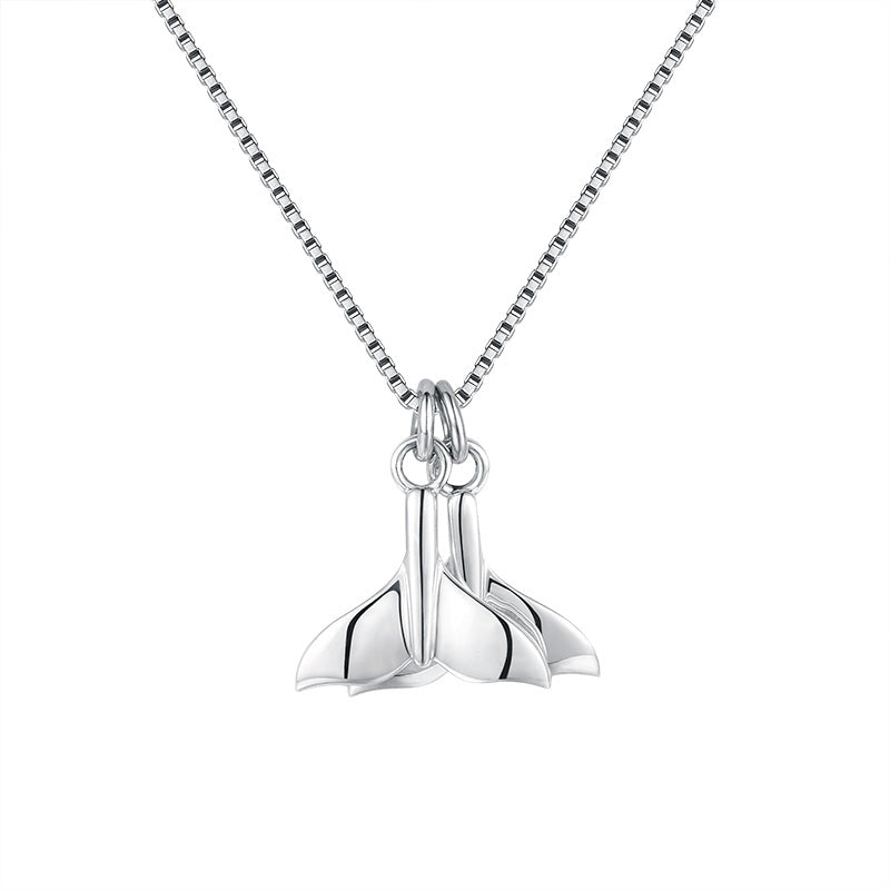 TRPOPO MS Dolphin Tail Guardian Necklace