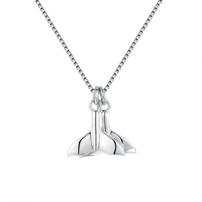 TRPOPO MS Dolphin Tail Guardian Necklace