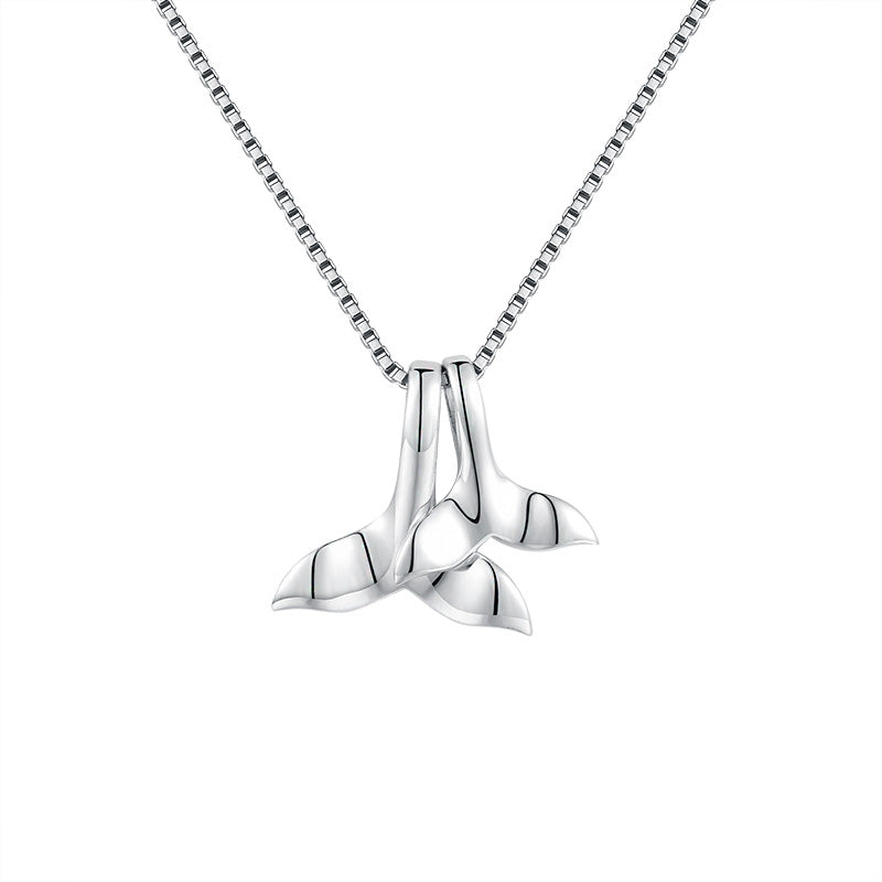 TRPOPO MS Dolphin Tail Guardian Necklace