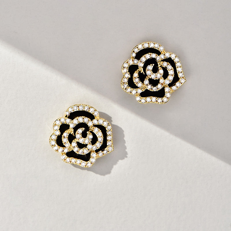 TRPOPO MS Blooming Rose Earrings