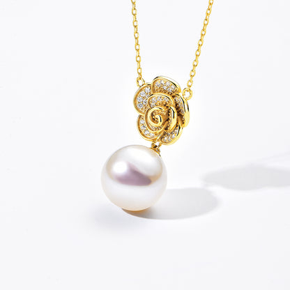 TRPOPO MS Rose Pearl Necklace