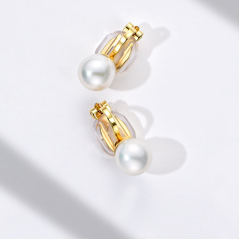 TRPOPO MS Simple Pearl Earrings