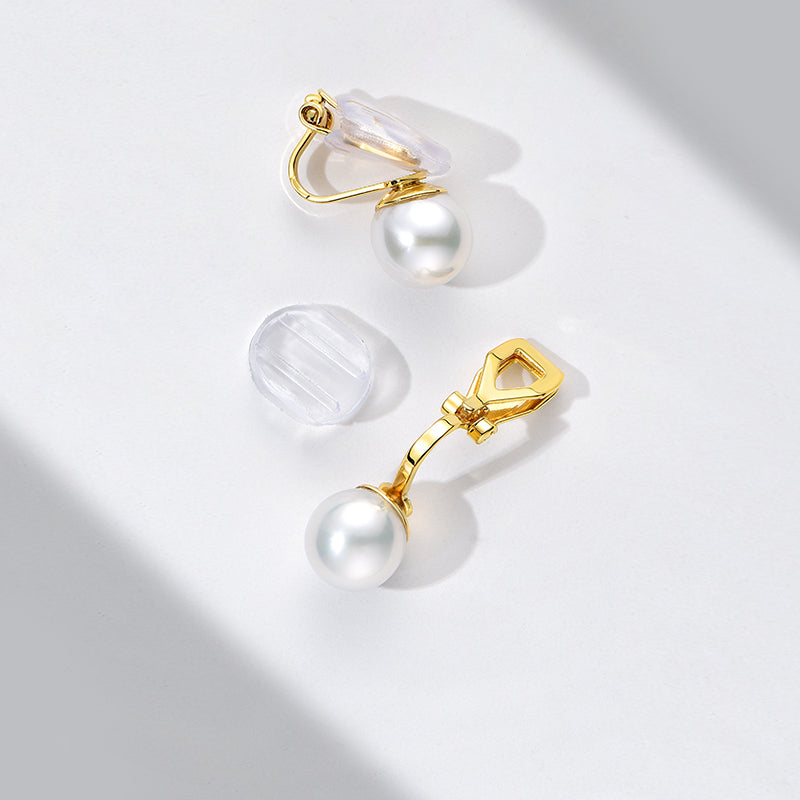 TRPOPO MS Simple Pearl Earrings