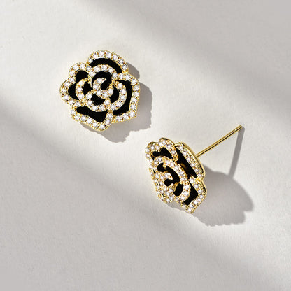 TRPOPO MS Blooming Rose Earrings