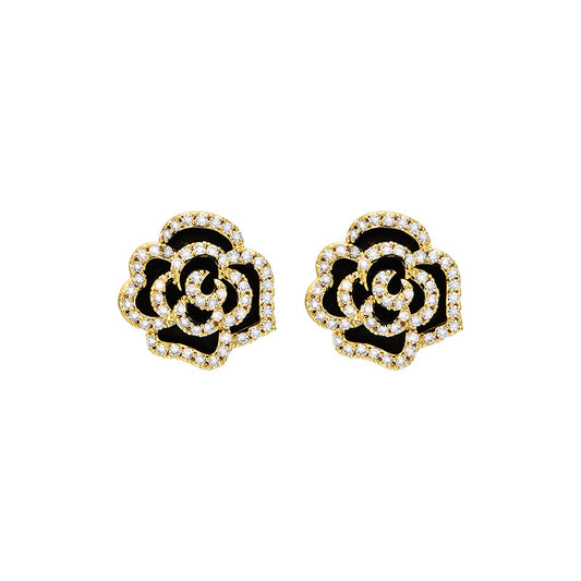 TRPOPO MS Blooming Rose Earrings