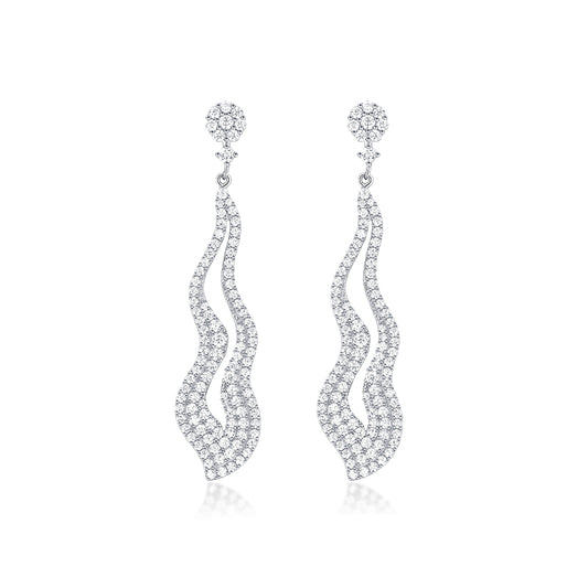 TRPOPO MS Tumbling Wave Earrings