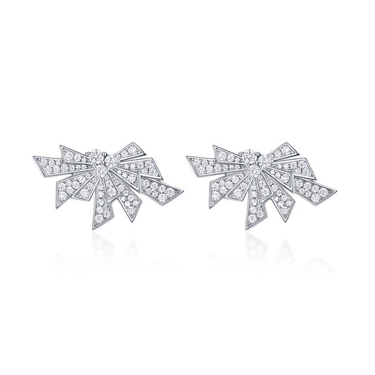 TRPOPO MS Geometric Diffuse Stud Earrings