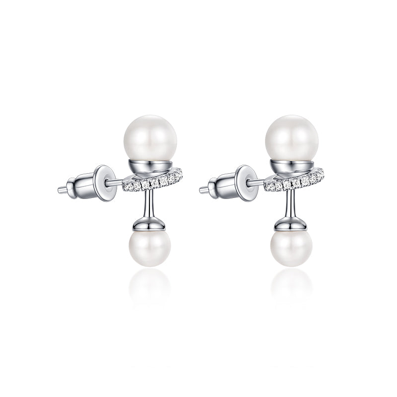 TRPOPO MS "Swaying in the Wind" Pearl Earrings