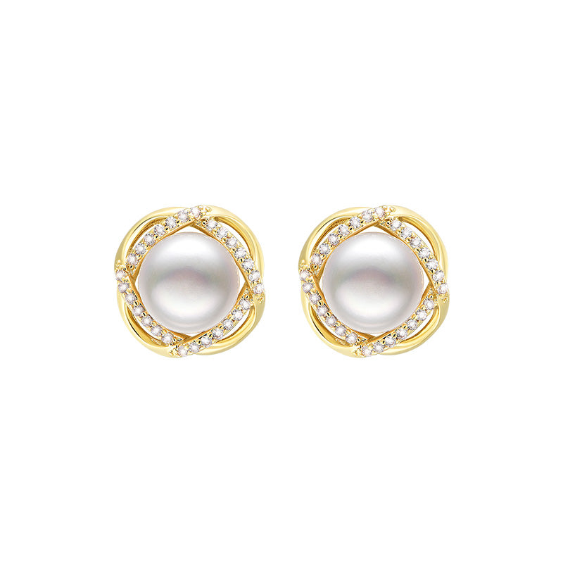 TRPOPO MS Irregular Pearl Earrings