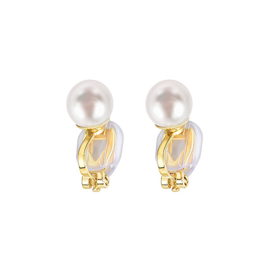 TRPOPO MS Simple Pearl Earrings