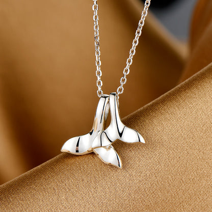 TRPOPO MS Dolphin Tail Guardian Necklace