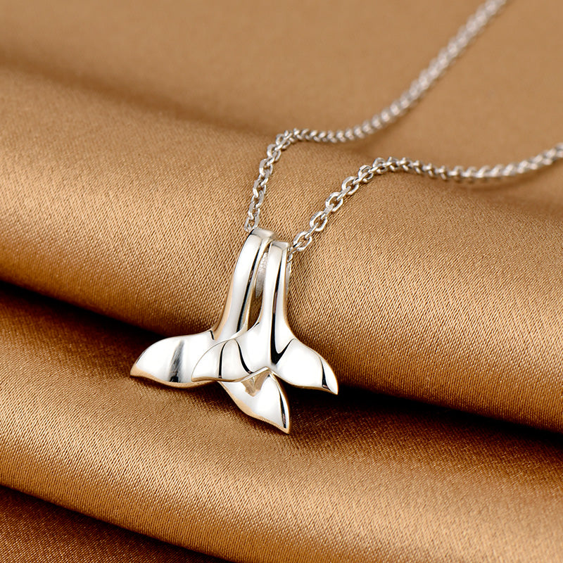 TRPOPO MS Dolphin Tail Guardian Necklace