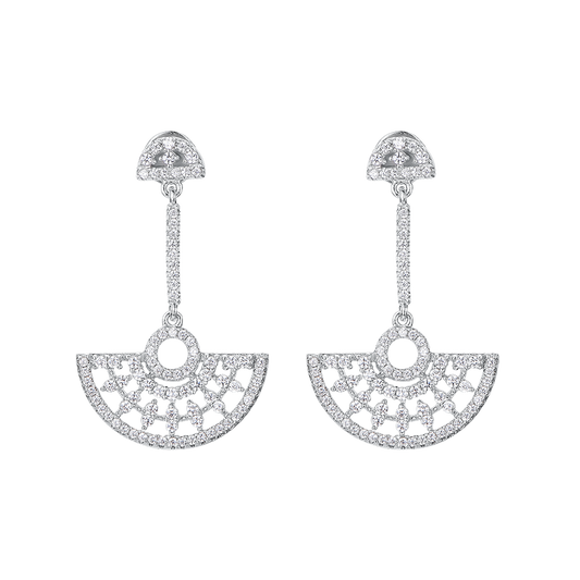 TRPOPO MS "Tutu" Scalloped Drop Earrings