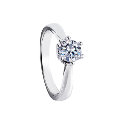 TRPOPO MS Lang Moissanite Ring