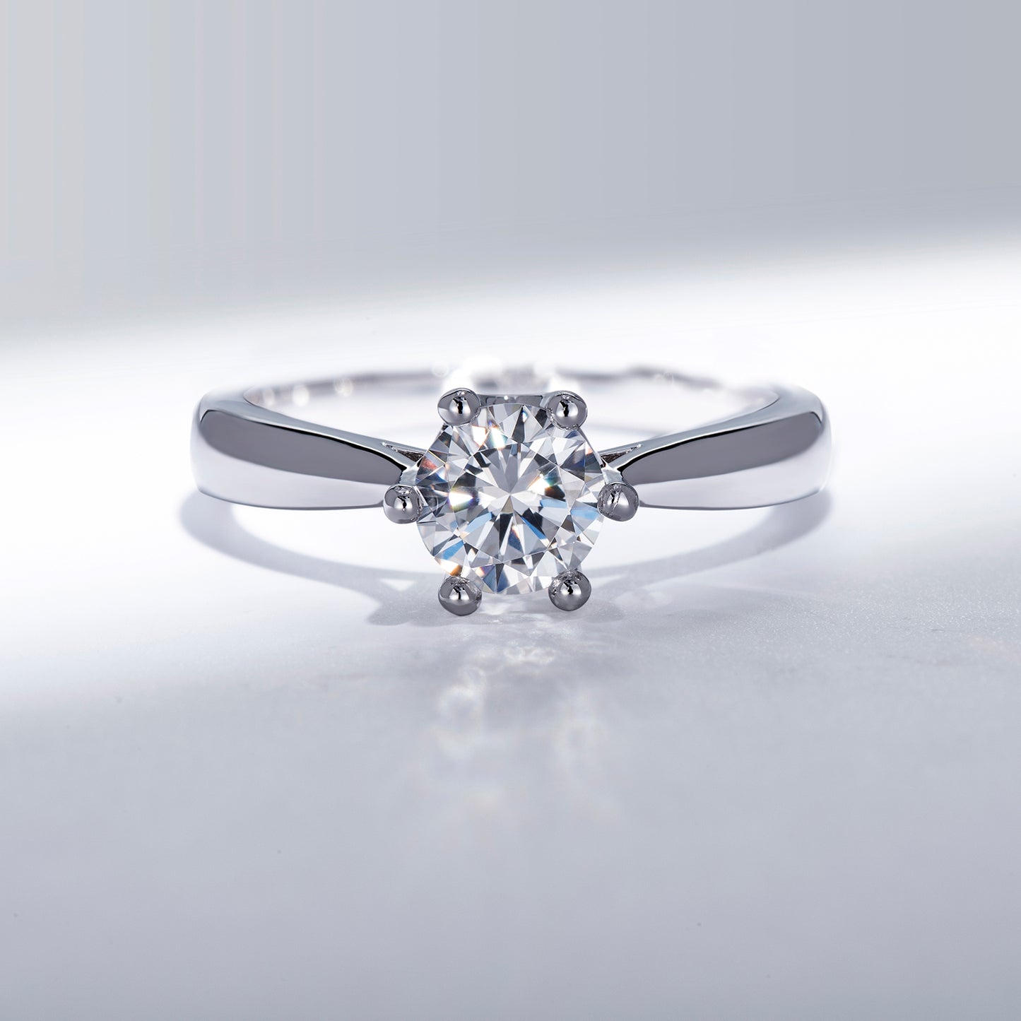 TRPOPO MS Lang Moissanite Ring