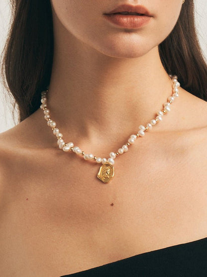 TRPOPO Baroque Pearl Necklaces