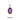 Amethyst Gold Hammered Pendant Necklace - TRPOPO