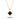 Black Onyx Clover Diamond - Edged Necklace - TRPOPO
