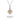 Champagne Gem Diamond Halo Pendant Necklace - TRPOPO