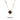 Dual - Tone Clover Agate Necklace - TRPOPO