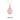 Pink Crystal Teardrop Crown Necklace - TRPOPO