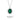 Sterling Silver Emerald Pendant Necklace - TRPOPO