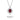 Sterling Silver Ruby Pendant Necklace - TRPOPO
