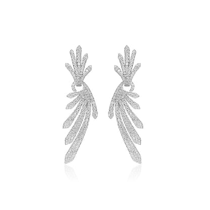 TRPOPO MS Angel Wings Spread Earrings