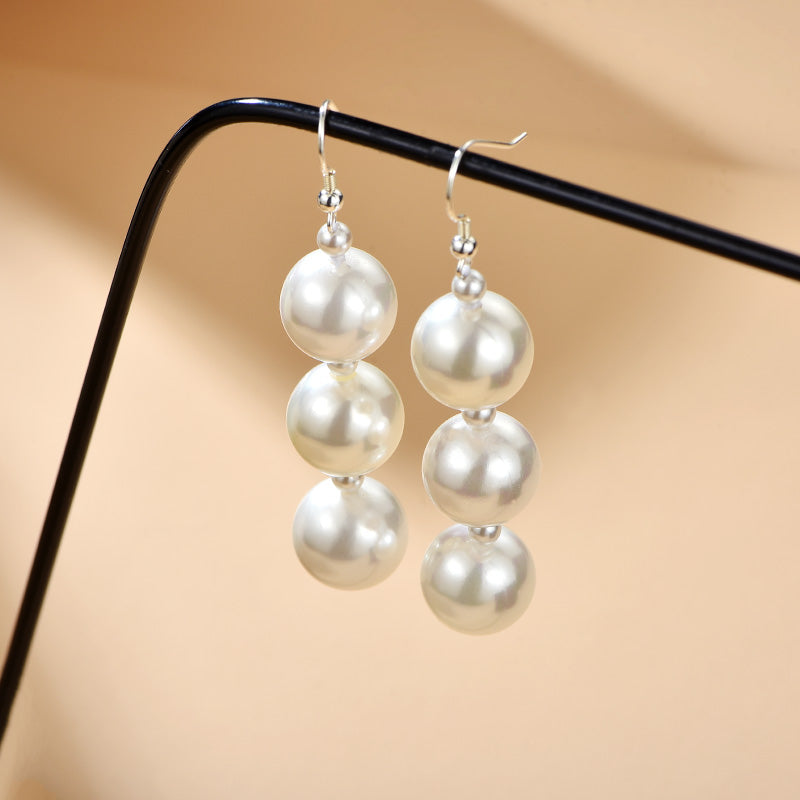 TRPOPO MS Pearly Sparkling  Earrings