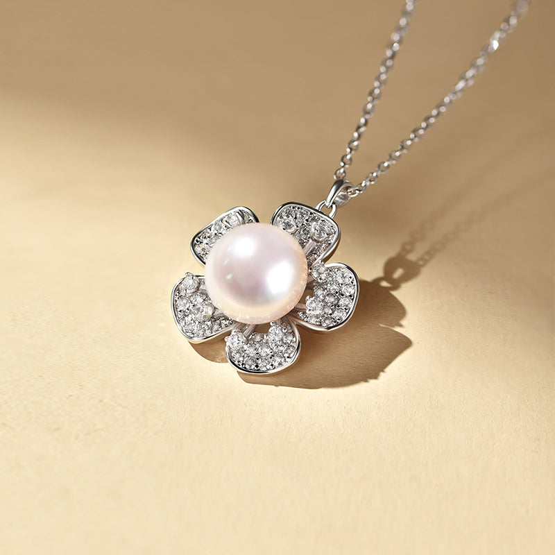 TRPOPO MS Golden Cherry Blossom Necklace