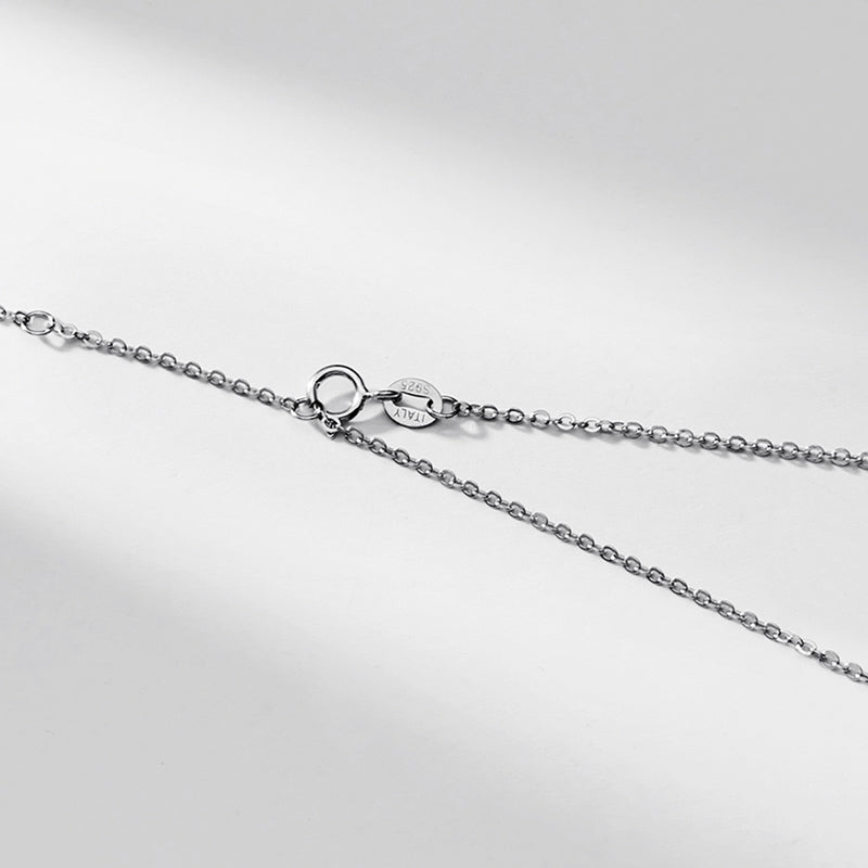 TRPOPO Sustainability Series - Silver Diamond Necklace