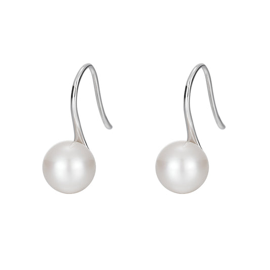 TRPOPO Infinity Collection - Elegant Pearl Earrings