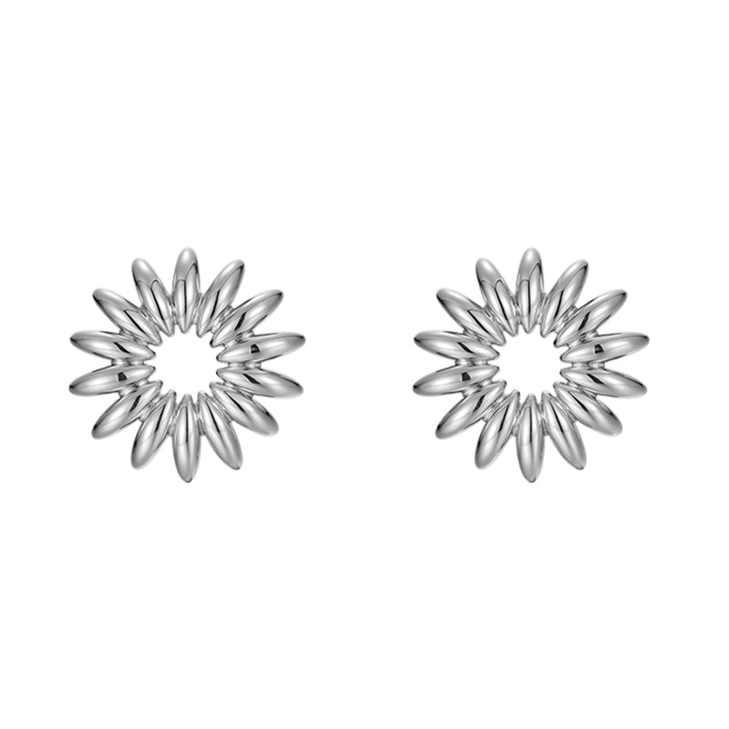 TRPOPO Sculpture Sunflower Series-Flower Earrings