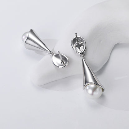 TRPOPO Water Drop Pearl Series - Shell Pearl Earrings